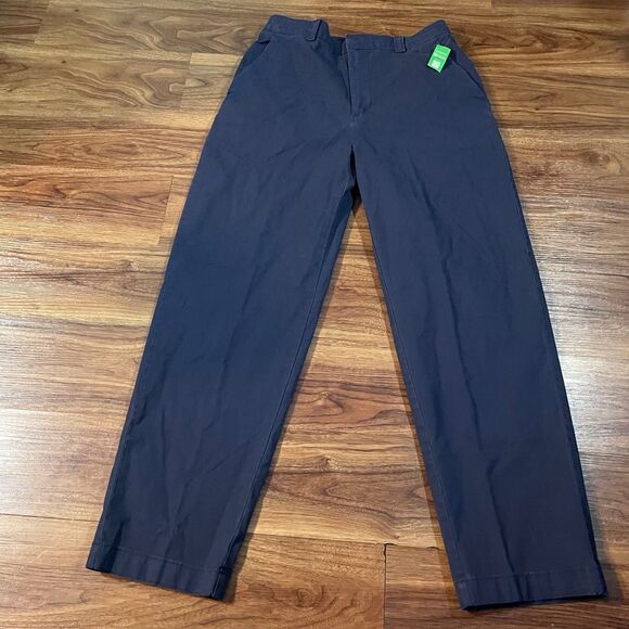 GAP Straight Up Khakis Womens Size 6 Tall Blue Pockets NEW - Picture 1 of 11